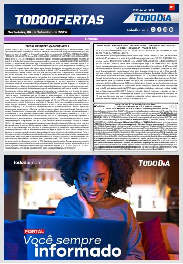 Capa: Todo Ofertas – Edição nº 519