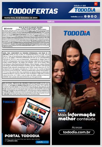 Capa: Todo Ofertas – Edição nº 525