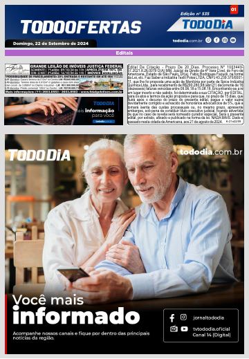 Capa: Todo Ofertas – Edição nº 535