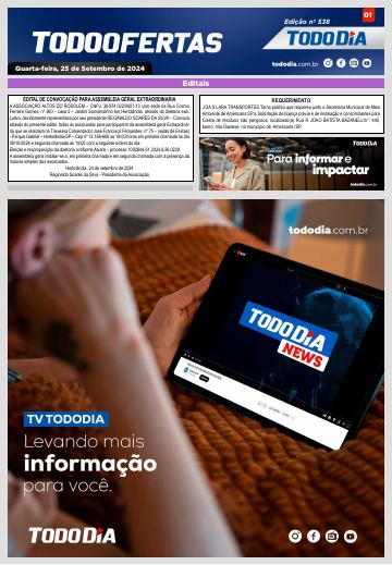 Capa: Todo Ofertas – Edição nº 538