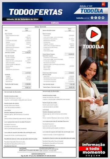 Capa: Todo Ofertas – Edição nº 541