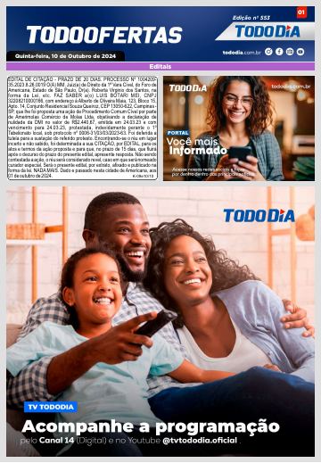 Capa: Todo Ofertas – Edição nº 553