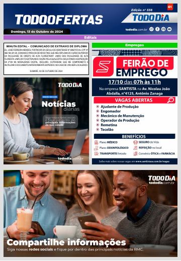 Capa: Todo Ofertas – Edição nº 556