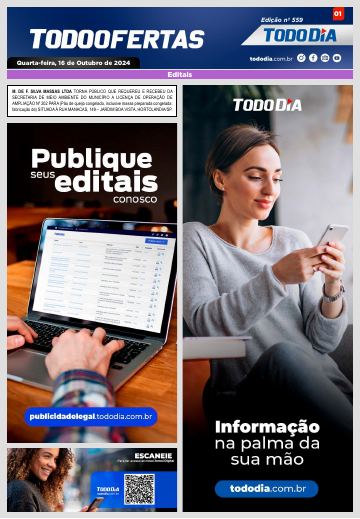 Capa: Todo Ofertas – Edição nº 559