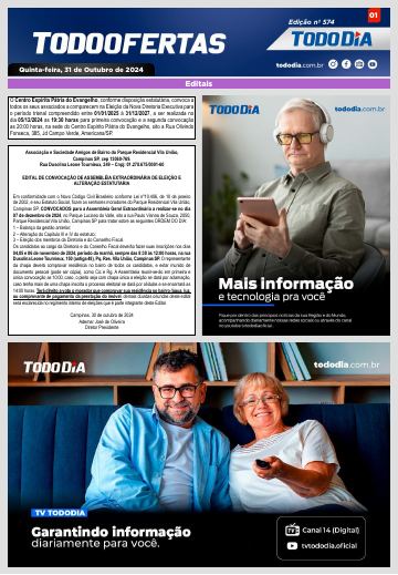 Capa: Todo Ofertas – Edição nº 574