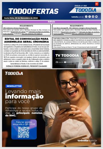 Capa: Todo Ofertas – Edição nº 582