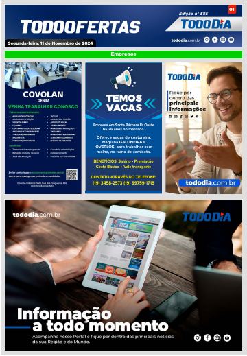 Capa: Todo Ofertas – Edição nº 585