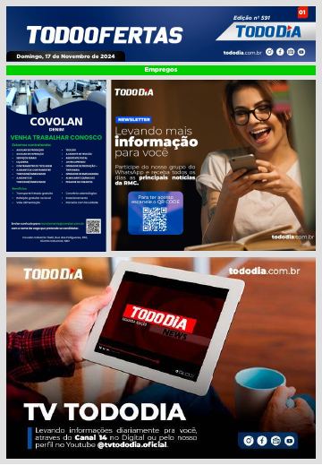 Capa: Todo Ofertas – Edição nº 591
