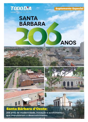 Capa: Santa Bárbara, 206 anos!