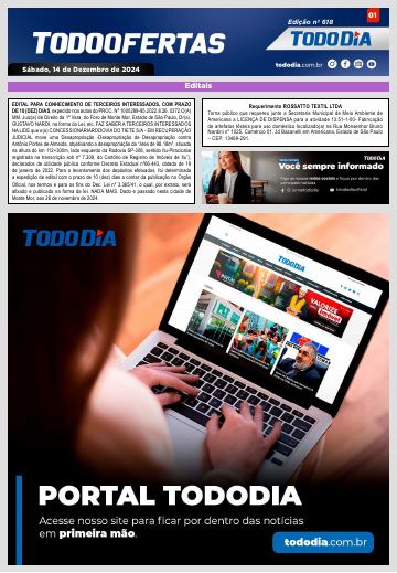 Capa: Todo Ofertas – Edição nº 618