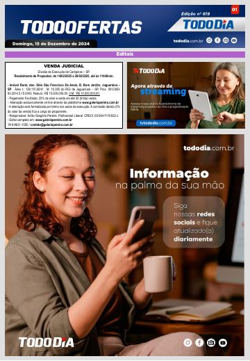Capa: Todo Ofertas – Edição nº 619