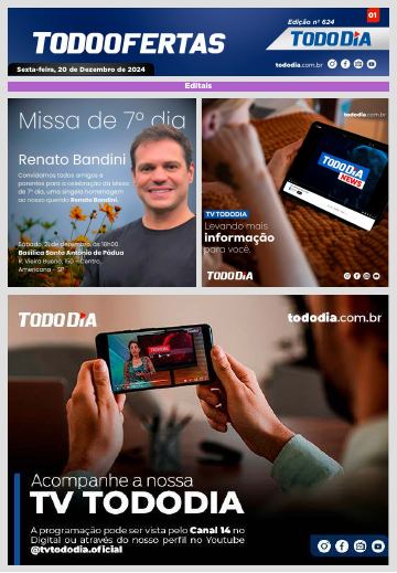 Capa: Todo Ofertas – Edição nº 624