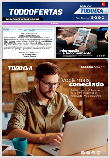 Capa: Todo Ofertas – Edição nº 651
