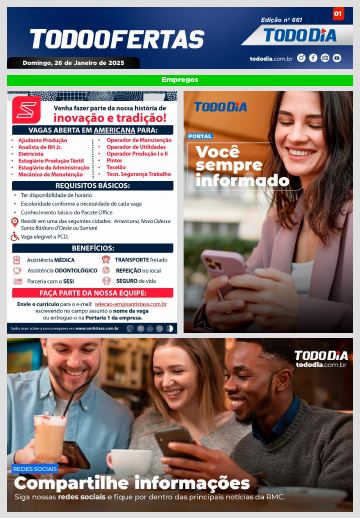 Capa: Todo Ofertas – Edição nº 661