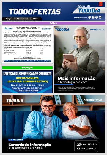 Capa: Todo Ofertas – Edição nº 663