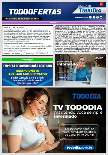 Capa: Todo Ofertas – Edição nº 665