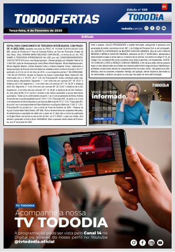 Capa: Todo Ofertas – Edição nº 670