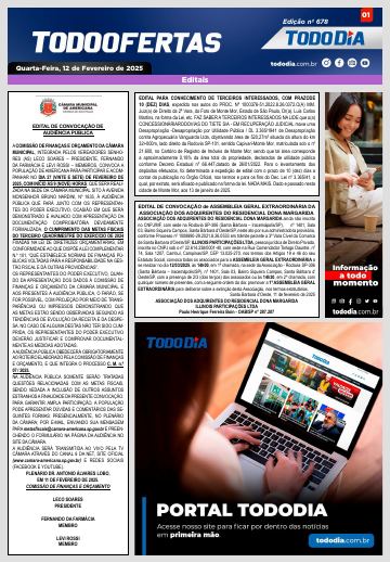 Capa: Todo Ofertas – Edição nº 678