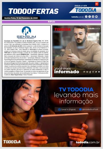 Capa: Todo Ofertas – Edição nº 679