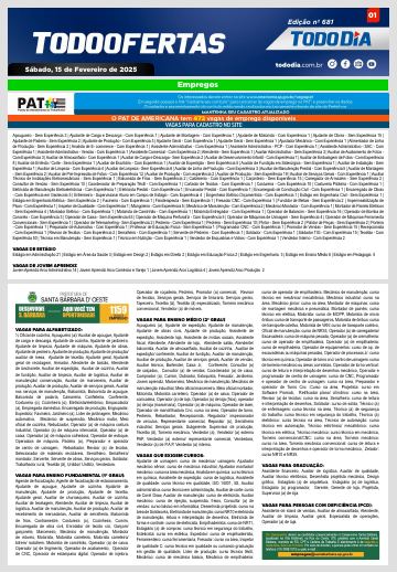 Capa: Todo Ofertas – Edição nº 681