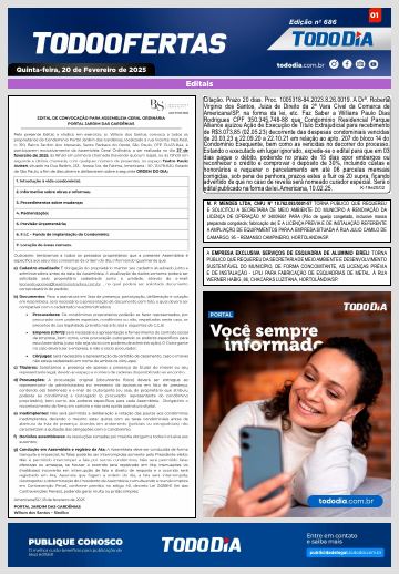Capa: Todo Ofertas – Edição nº 686