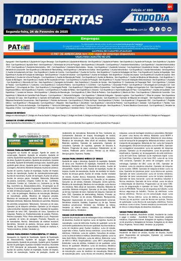 Capa: Todo Ofertas – Edição nº 690
