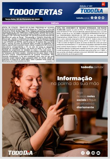 Capa: Todo Ofertas – Edição nº 691