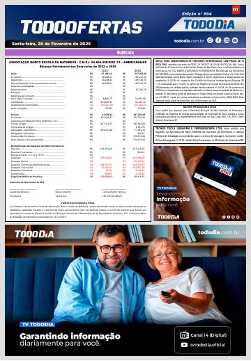 Capa: Todo Ofertas – Edição nº 694