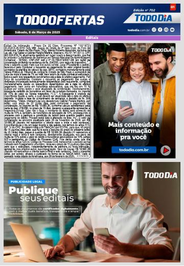 Capa: Todo Ofertas – Edição nº 702