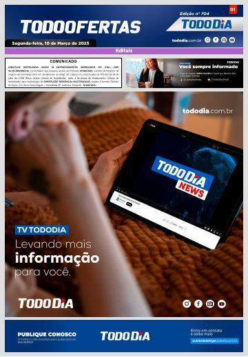 Capa: Todo Ofertas – Edição nº 704