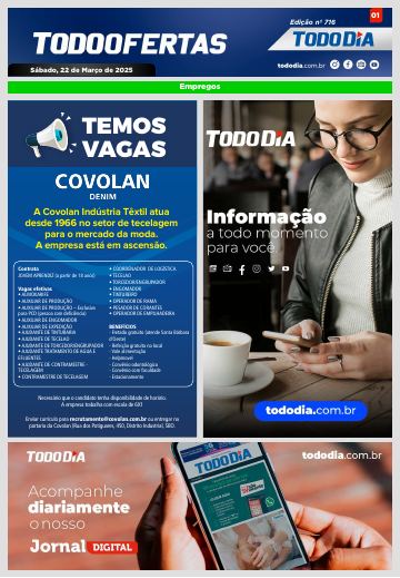 Capa: Todo Ofertas – Edição nº 716
