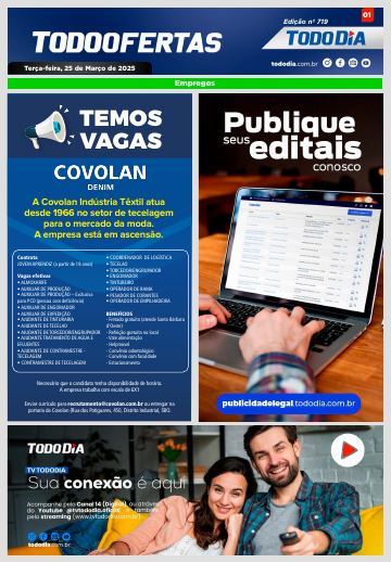 Capa: Todo Ofertas – Edição nº 719