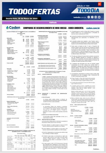 Capa: Todo Ofertas – Edição nº 720