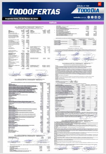 Capa: Todo Ofertas – Edição nº 725