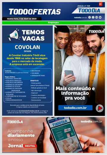 Capa: Todo Ofertas – Edição nº 728