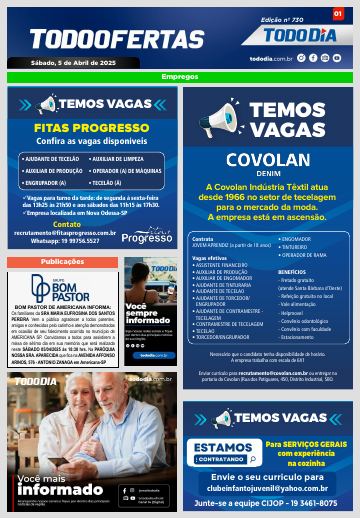 Capa: Todo Ofertas – Edição nº 730