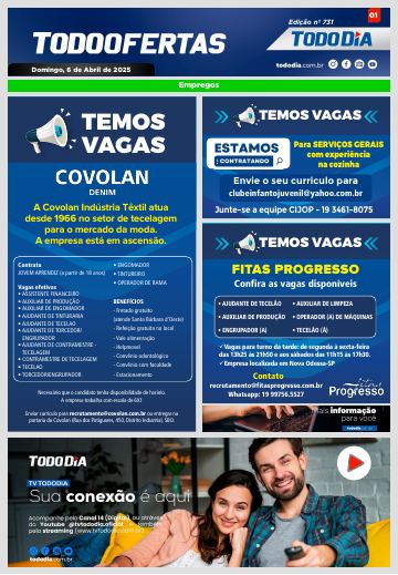 Capa: Todo Ofertas – Edição nº 731