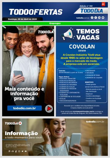 Capa: Todo Ofertas – Edição nº 745