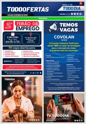 Capa: Todo Ofertas – Edição nº 758
