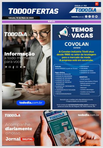 Capa: Todo Ofertas – Edição nº 765