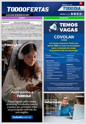 Capa: Todo Ofertas – Edição nº 771