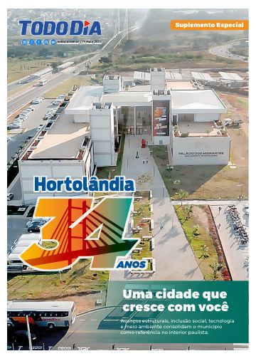 Capa: Hortolândia, 34 anos!