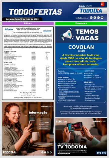 Capa: Todo Ofertas – Edição nº 774