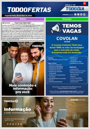 Capa: Todo Ofertas – Edição nº 781