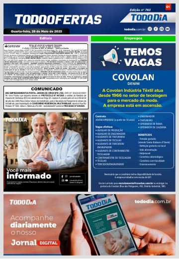 Capa: Todo Ofertas – Edição nº 783