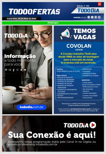 Capa: Todo Ofertas – Edição nº 785