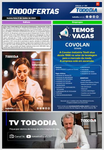 Capa: Todo Ofertas – Edição nº 791