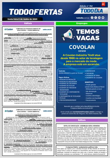 Capa: Todo Ofertas – Edição nº 792