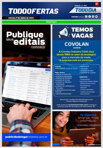 Capa: Todo Ofertas – Edição nº 793