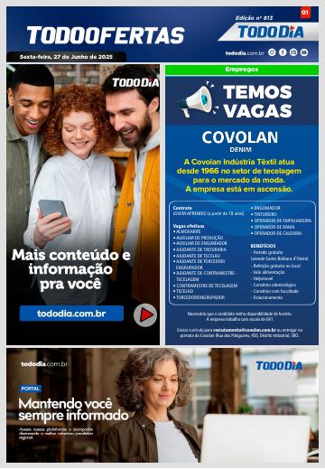 Capa: Todo Ofertas – Edição nº 813
